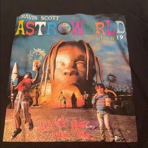Authentic Limited Edition Astroworld Tour Shirt